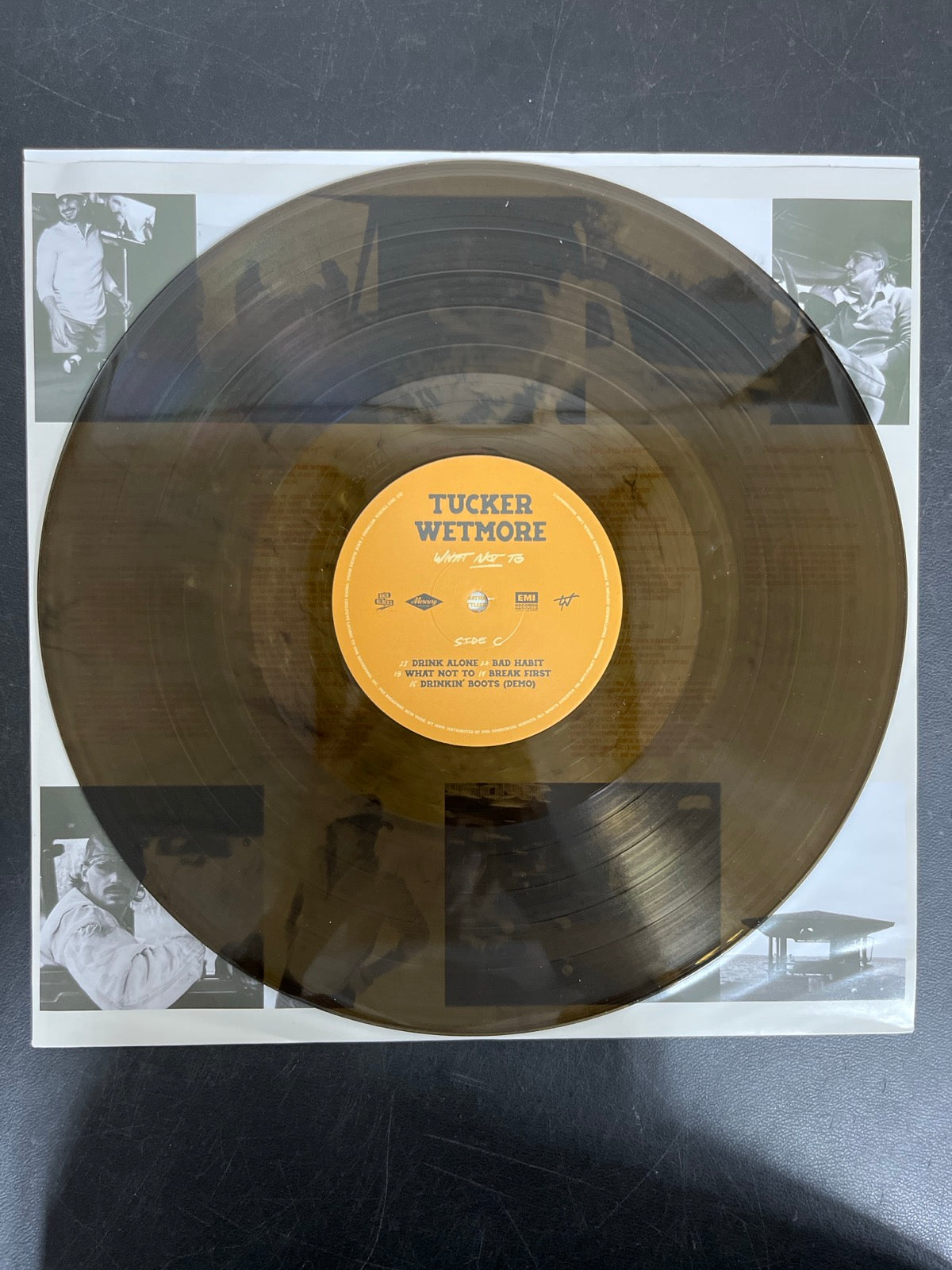VINYL_2C - Tucker Wetmore - What Not To LE Brown Vinyl USED NOT TESTED