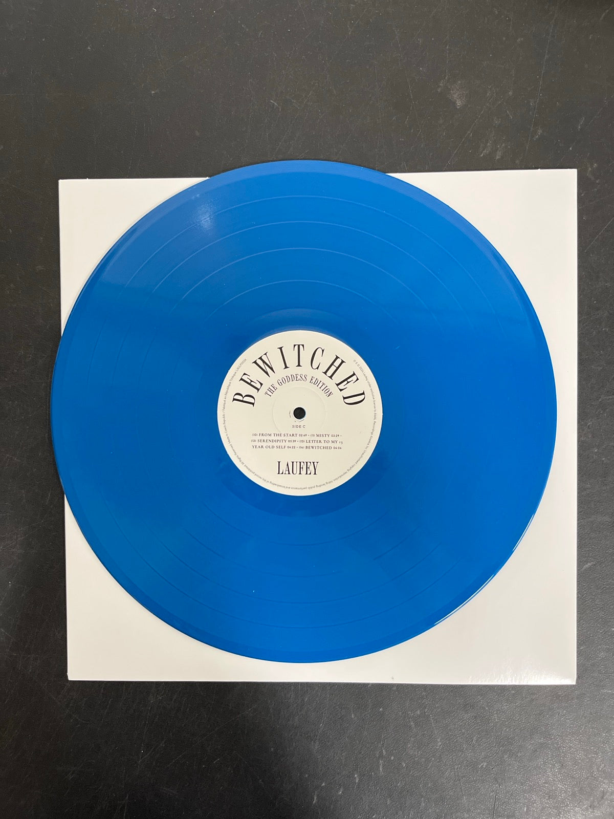 VINYL_2C - Laufey - Bewitched: The Goddess Edition LE Blue Vinyl USED NOT TESTED