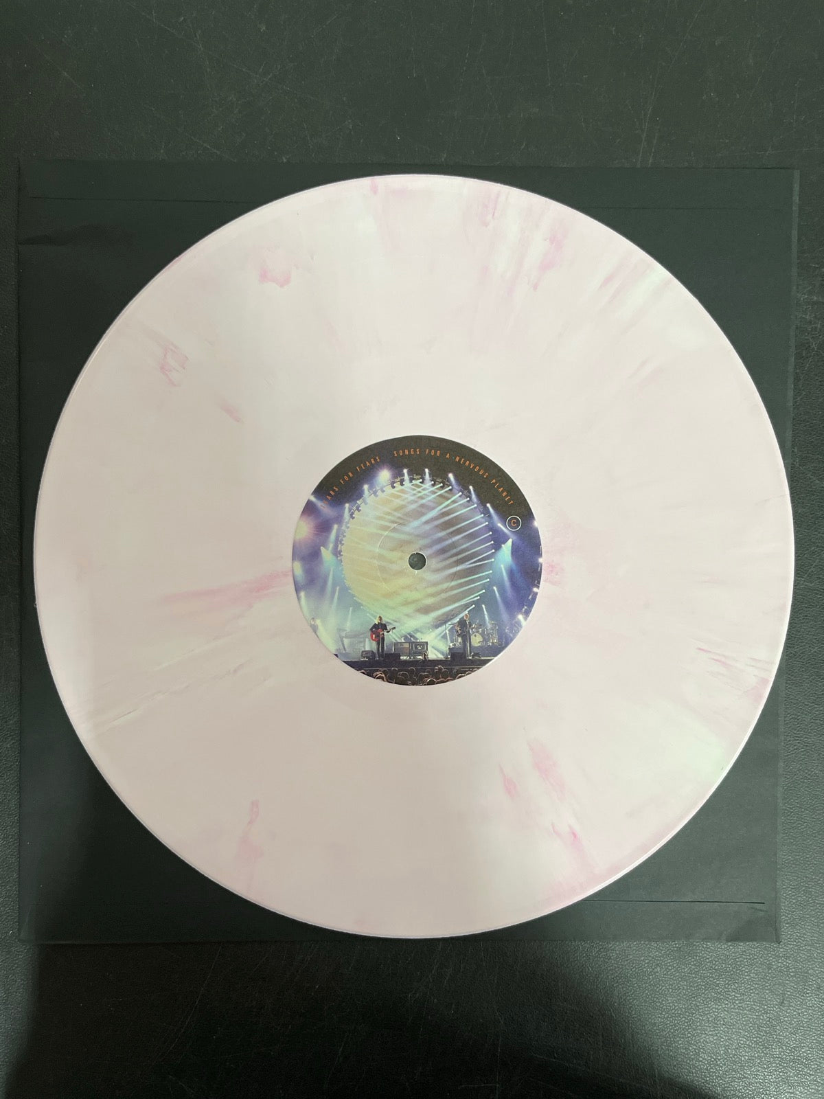 VINYL_2C - Tears For Fears - Songs For A Nerv ... LE Watermelon Cream Vinyl USED NOT TESTED