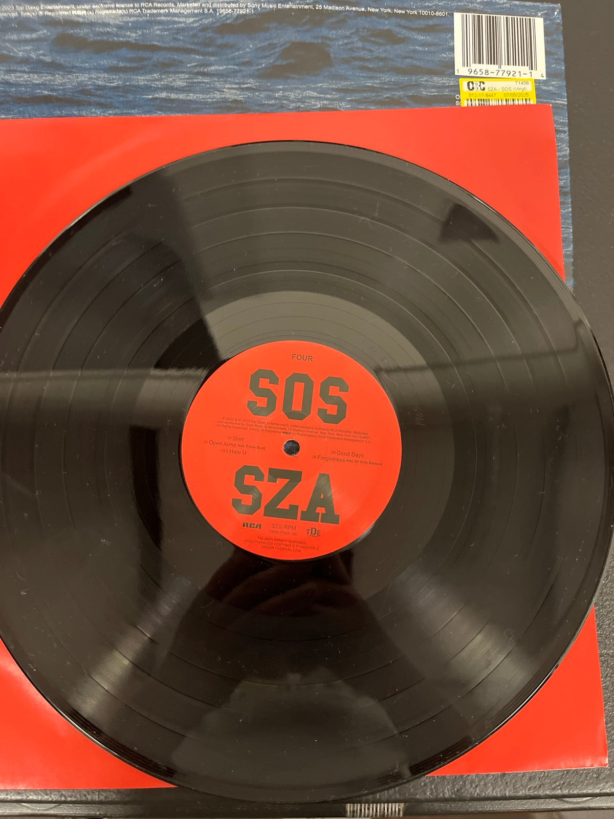 VINYL_2C - SZA - SOS Vinyl USED NOT TESTED