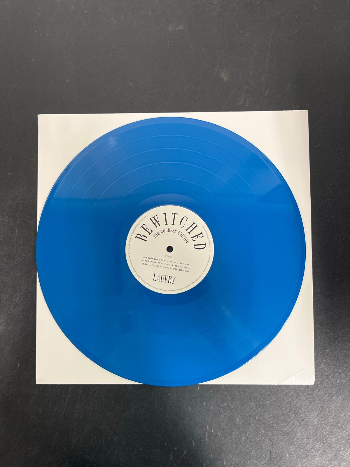 VINYL_2C - Laufey - Bewitched: The Goddess Edition LE Blue Vinyl USED NOT TESTED