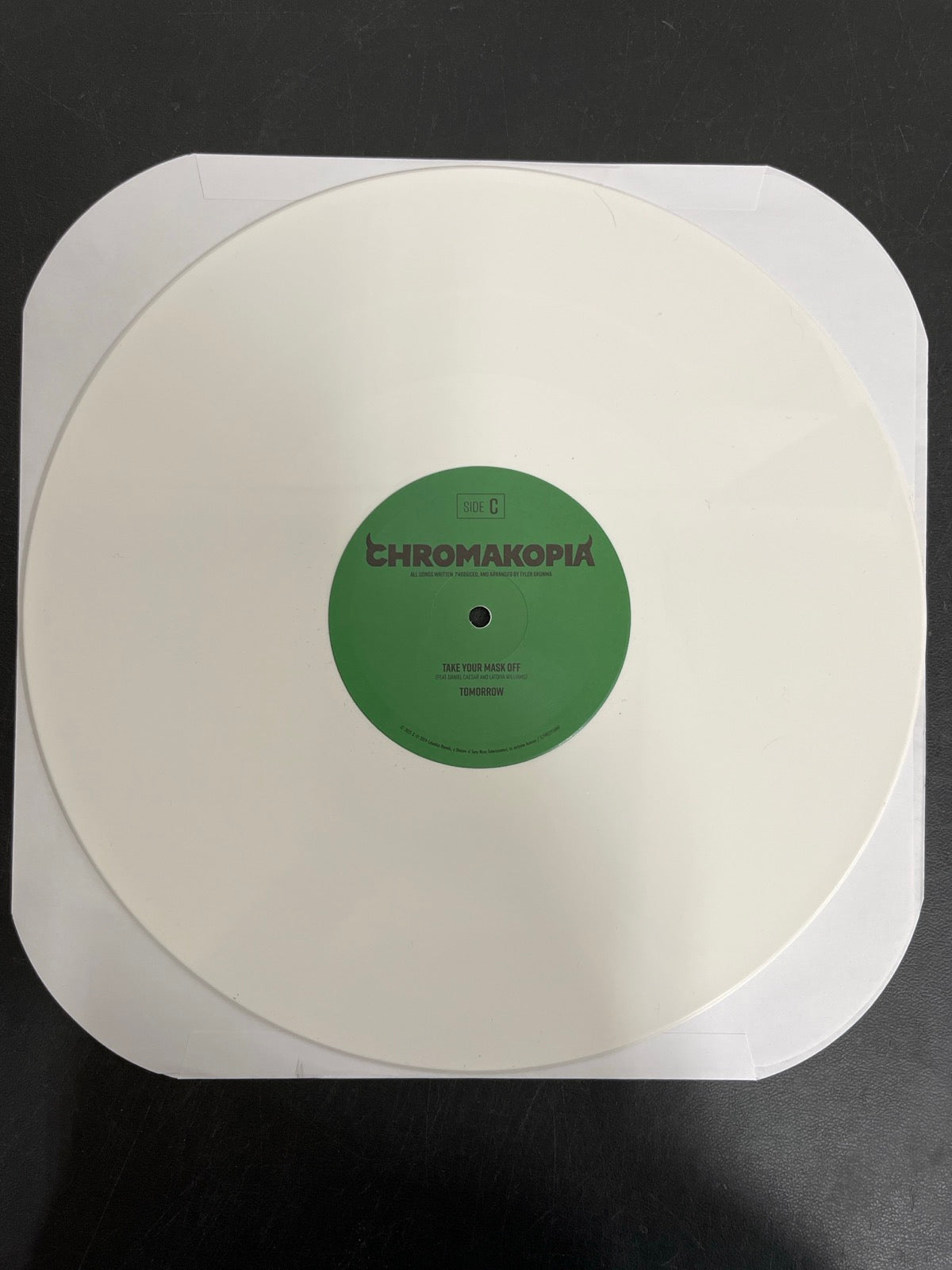 VINYL_2C - Tyler, the Creator - Chromakopia 180gm Deluxe Opaque White Vinyl USED NOT TESTED