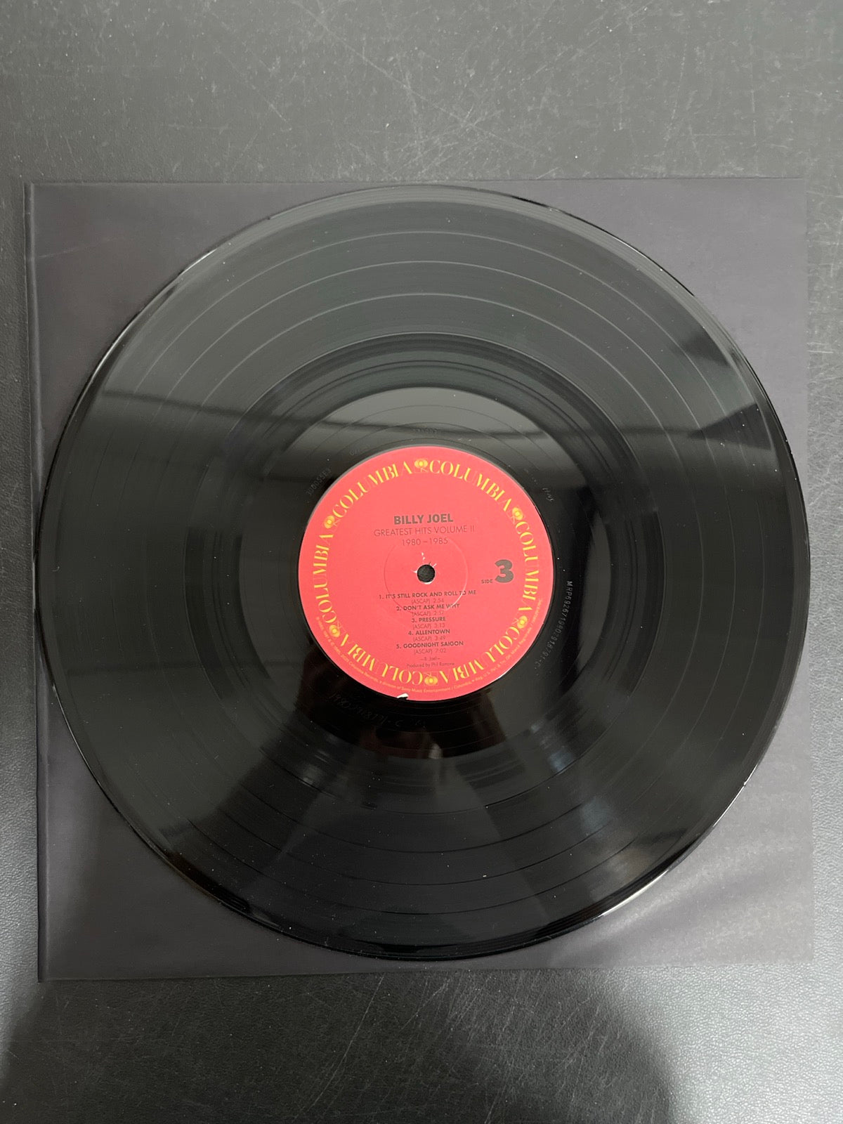 VINYL_2C - Billy Joel - Greatest Hits, Volume I & II Black Vinyl USED NOT TESTED