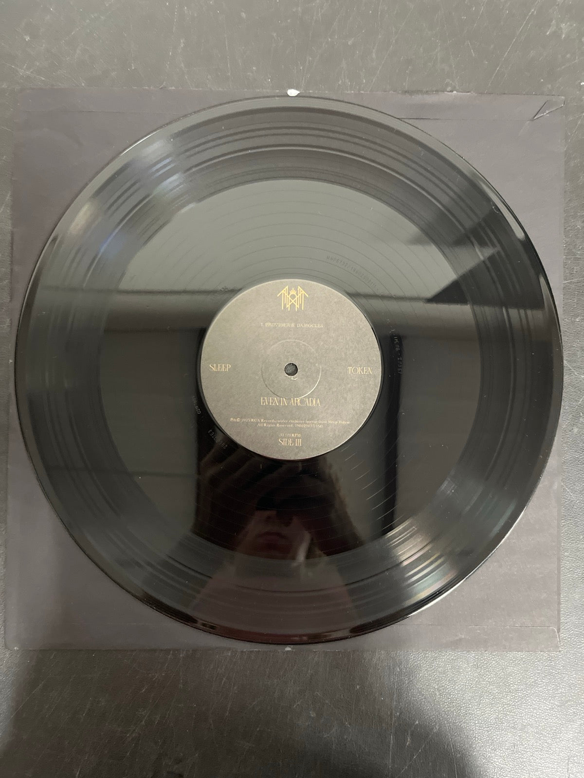 VINYL_2C - Sleep Token - Even In Arcadia Black Vinyl USED NOT TESTED