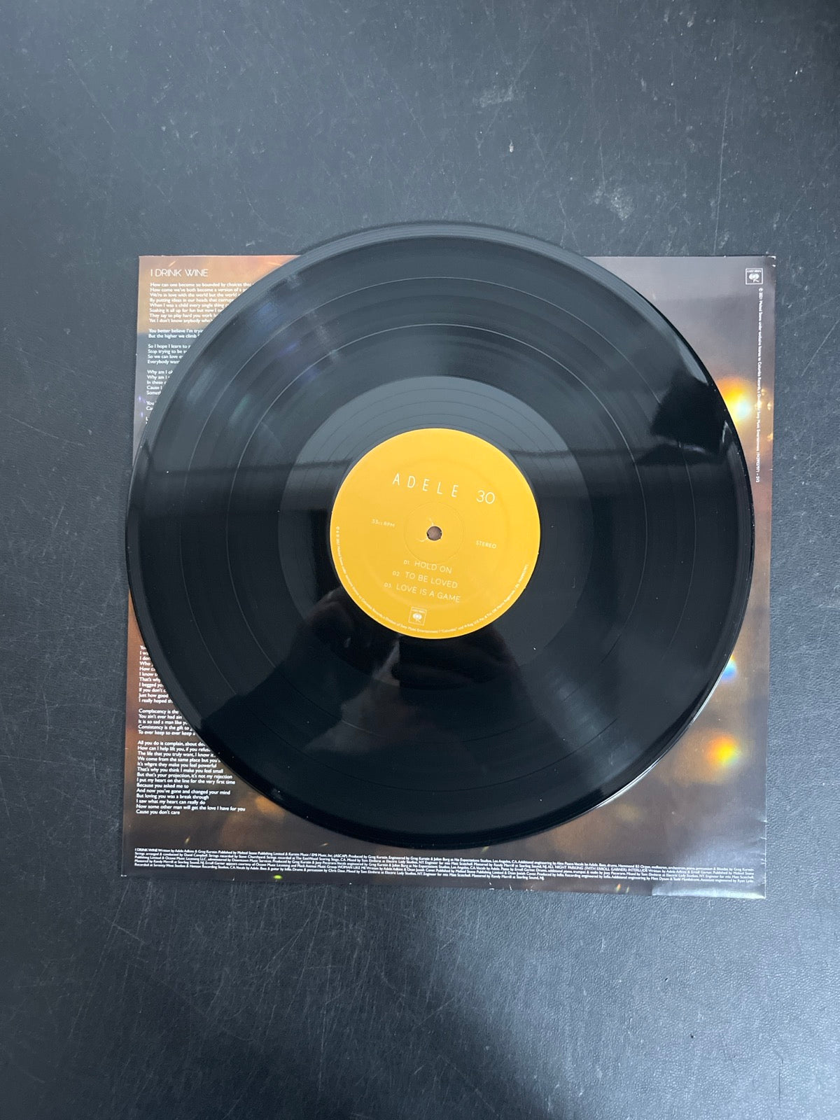 VINYL_2D - Adele - 30 Target Exclusive 180gm Vinyl USED NOT TESTED