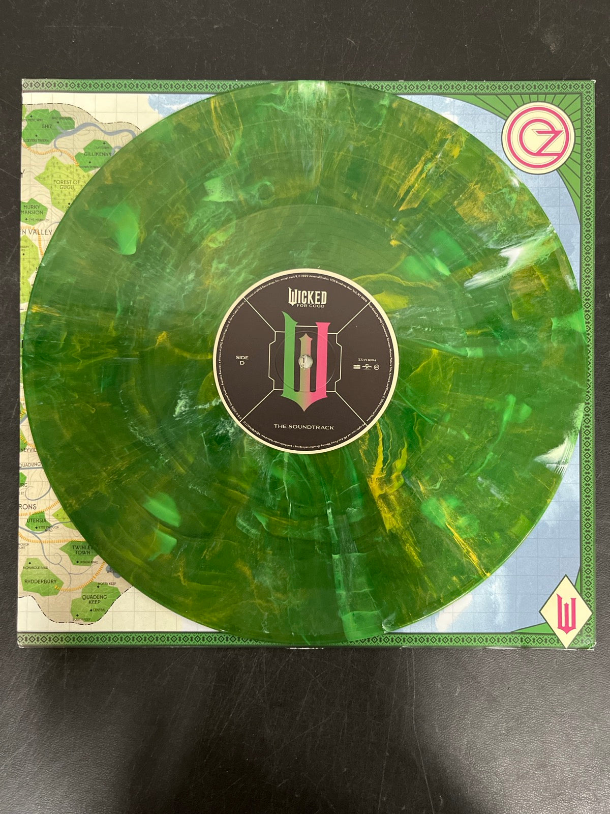 VINYL_2D - Wicked: For Good OST LE Pink / Green Vinyl USED NOT TESTED