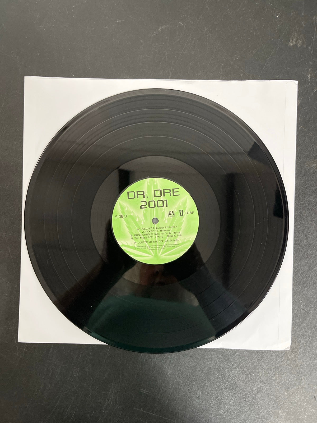 VINYL_2D - Dr. Dre - 2001 Reissue Vinyl USED NOT TESTED