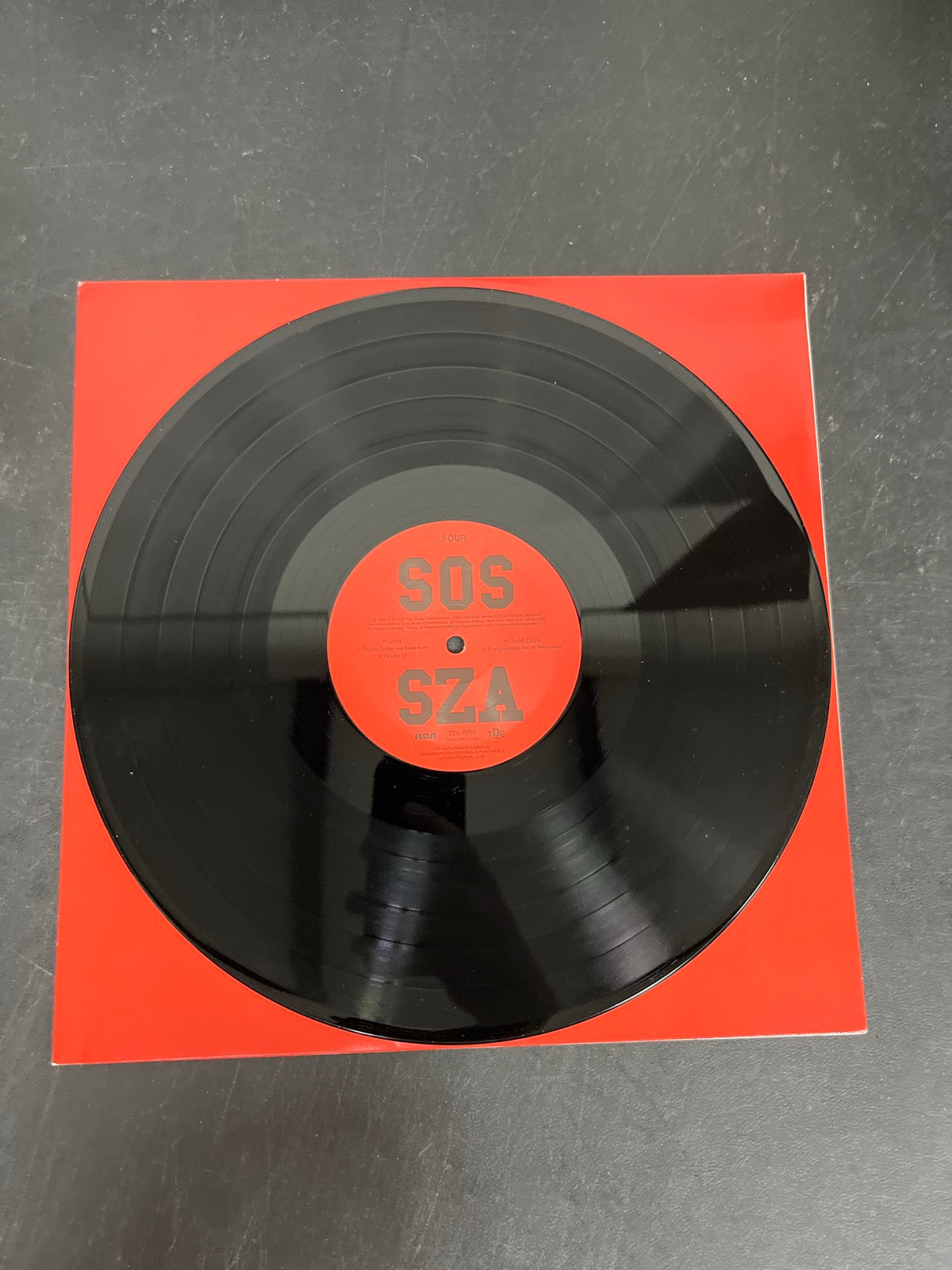 VINYL_2D - SZA - SOS LE Vinyl USED NOT TESTED