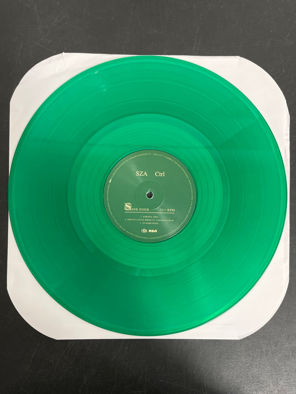 VINYL_2D - SZA - Ctrl LE Translucent Green Vinyl USED NOT TESTED