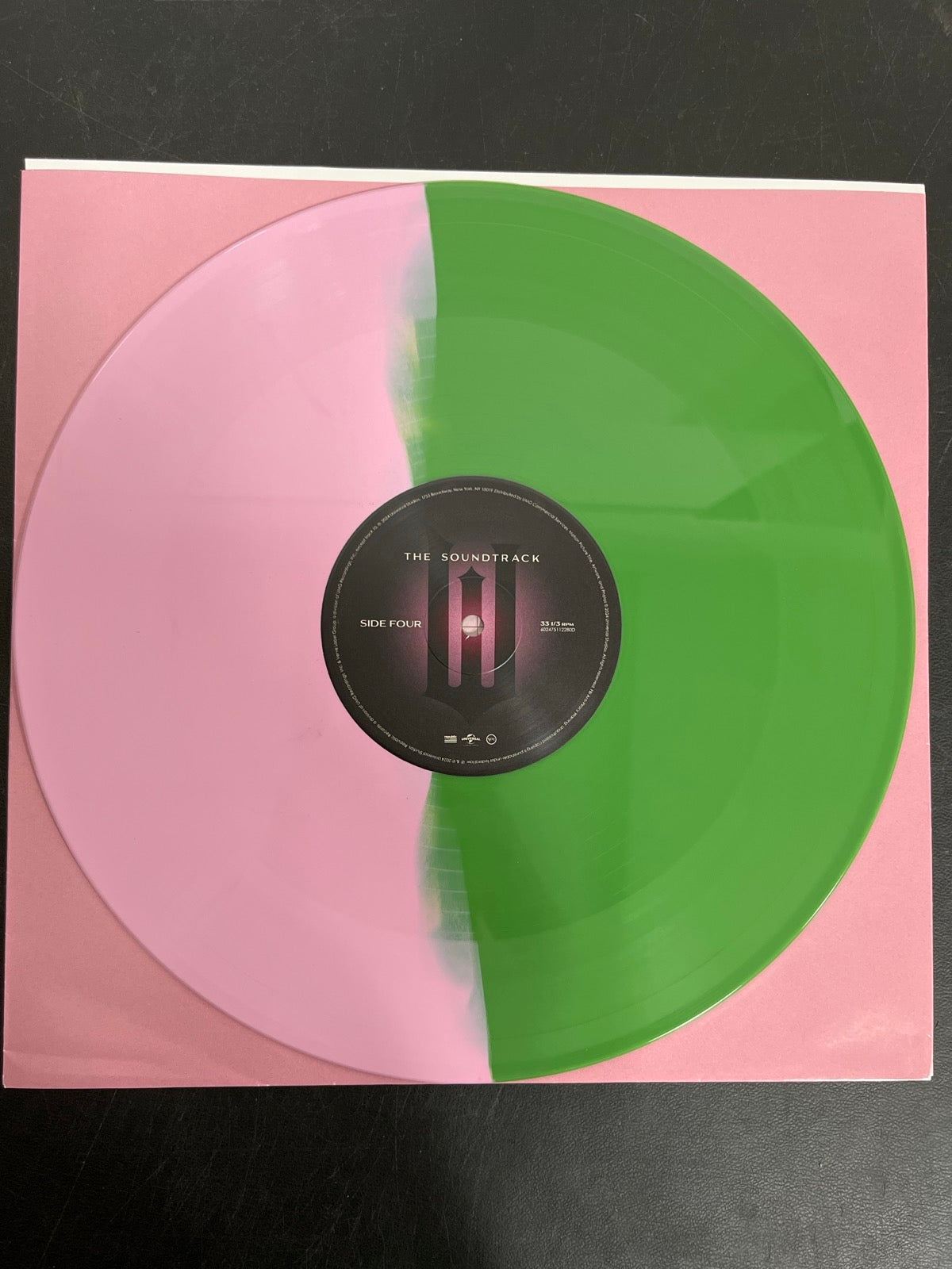 VINYL_2D - Wicked OST LE Etched Green and Pink Splatter Vinyl USED NOT TESTED