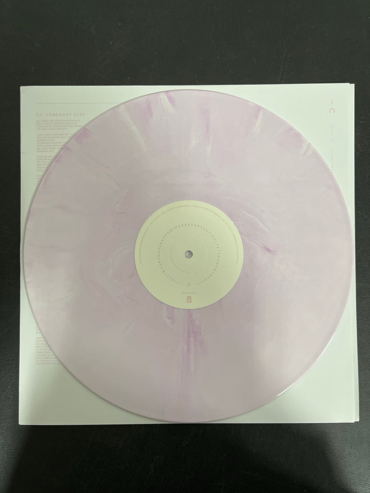 VINYL_2D - The 1975 - I Like It When You Sleep ... LE Purple / Pink Vinyl USED NOT TESTED