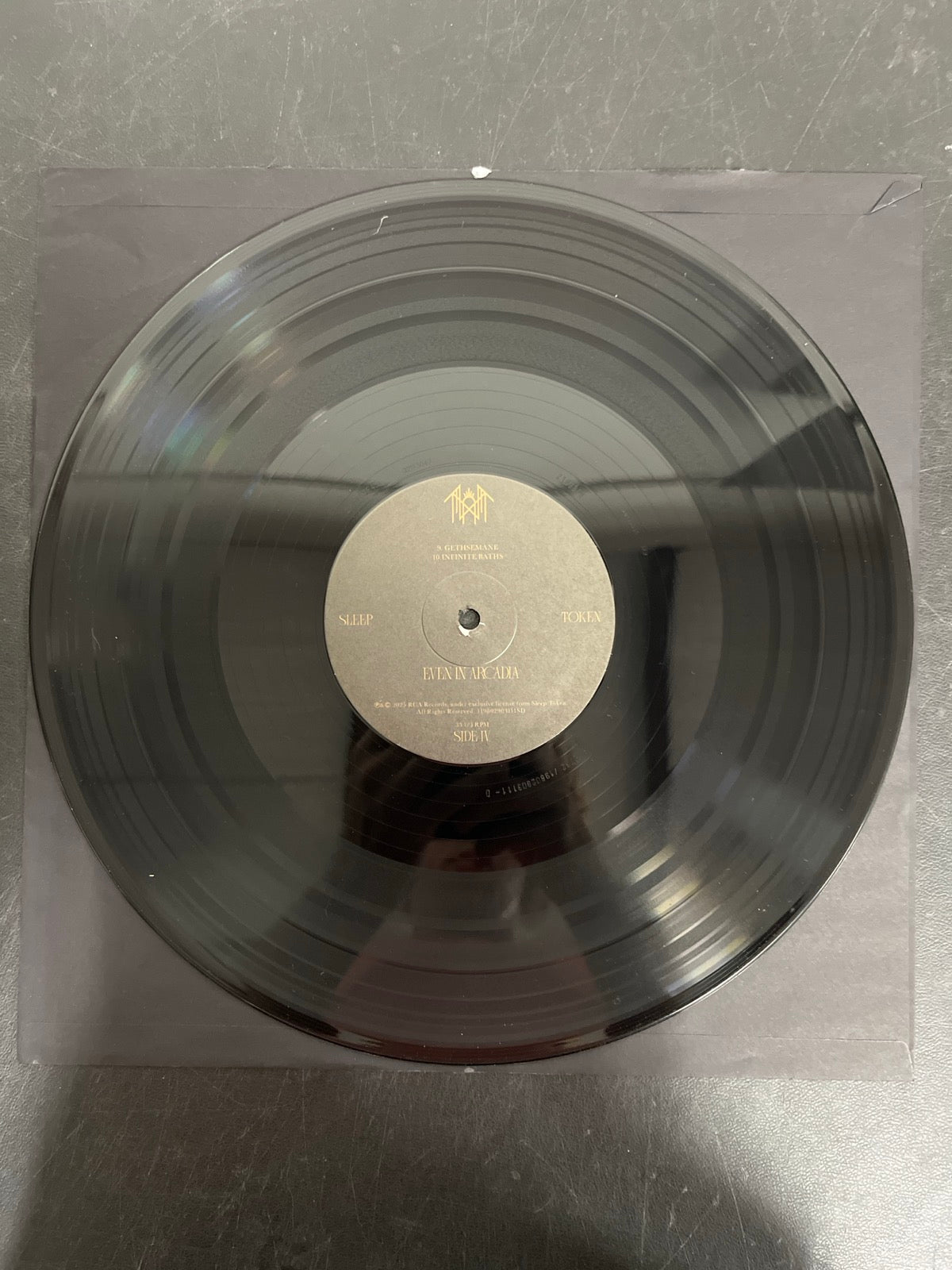 VINYL_2D - Sleep Token - Even In Arcadia Black Vinyl USED NOT TESTED