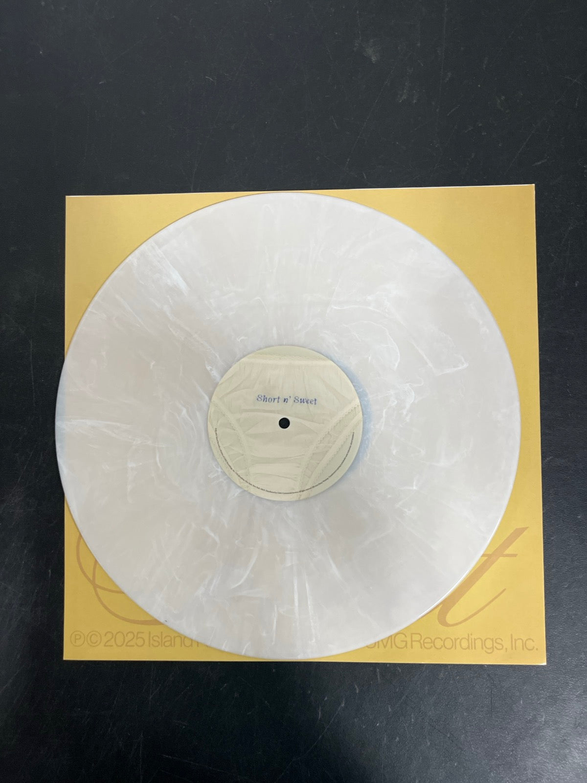 VINYL_2D - Sabrina Carpenter - Short N' Sweet LE Deluxe Ed. White Vinyl USED NOT TESTED