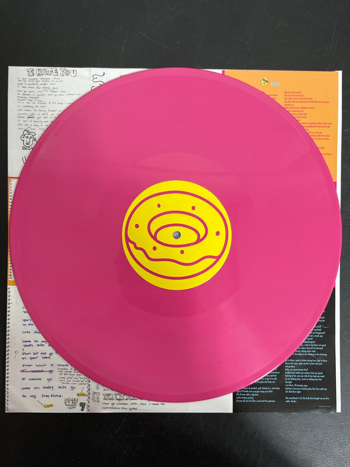VINYL_2D - Tyler, The Creator - Wolf LE Pink Vinyl USED NOT TESTED