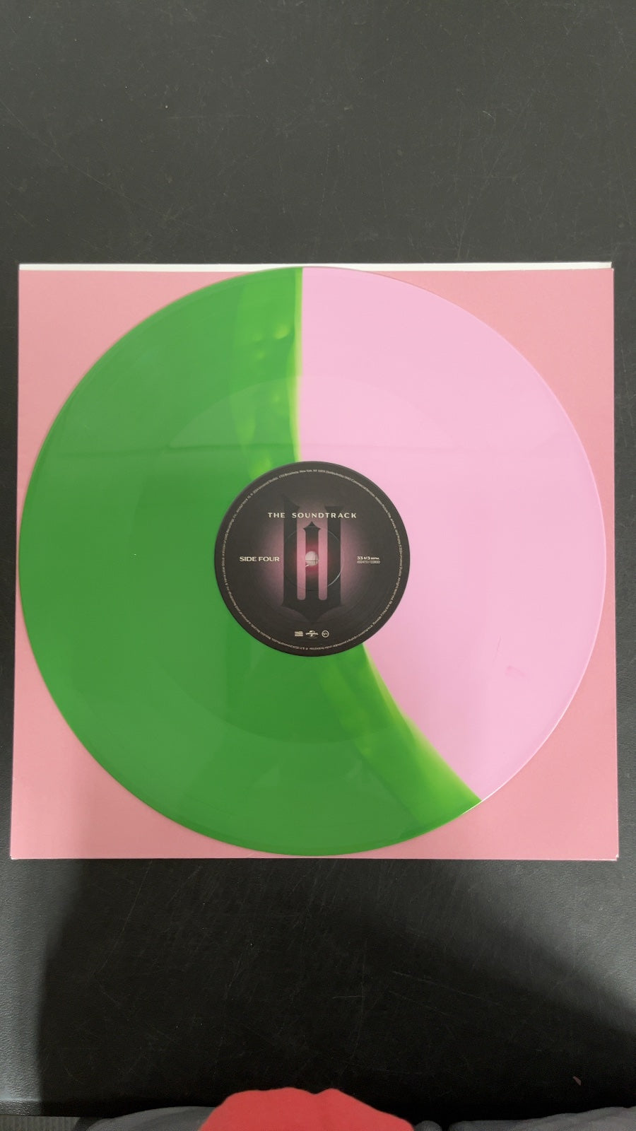 VINYL_2D - Wicked OST LE Etched Green and Pink Splatter Vinyl USED NOT TESTED