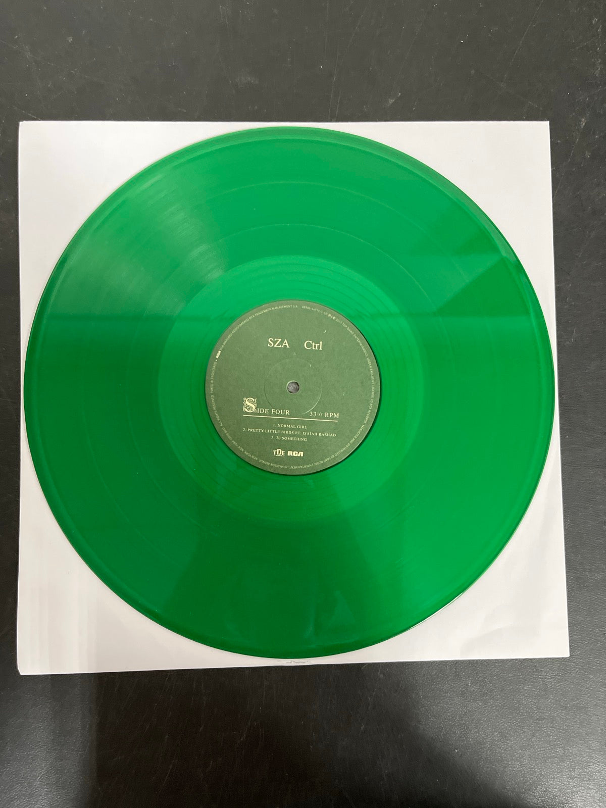 VINYL_2D - SZA - Ctrl LE Translucent Green Vinyl USED NOT TESTED