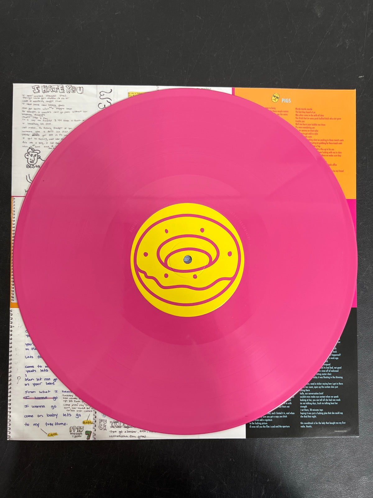 VINYL_2D - Tyler, The Creator - Wolf LE Pink Vinyl USED NOT TESTED