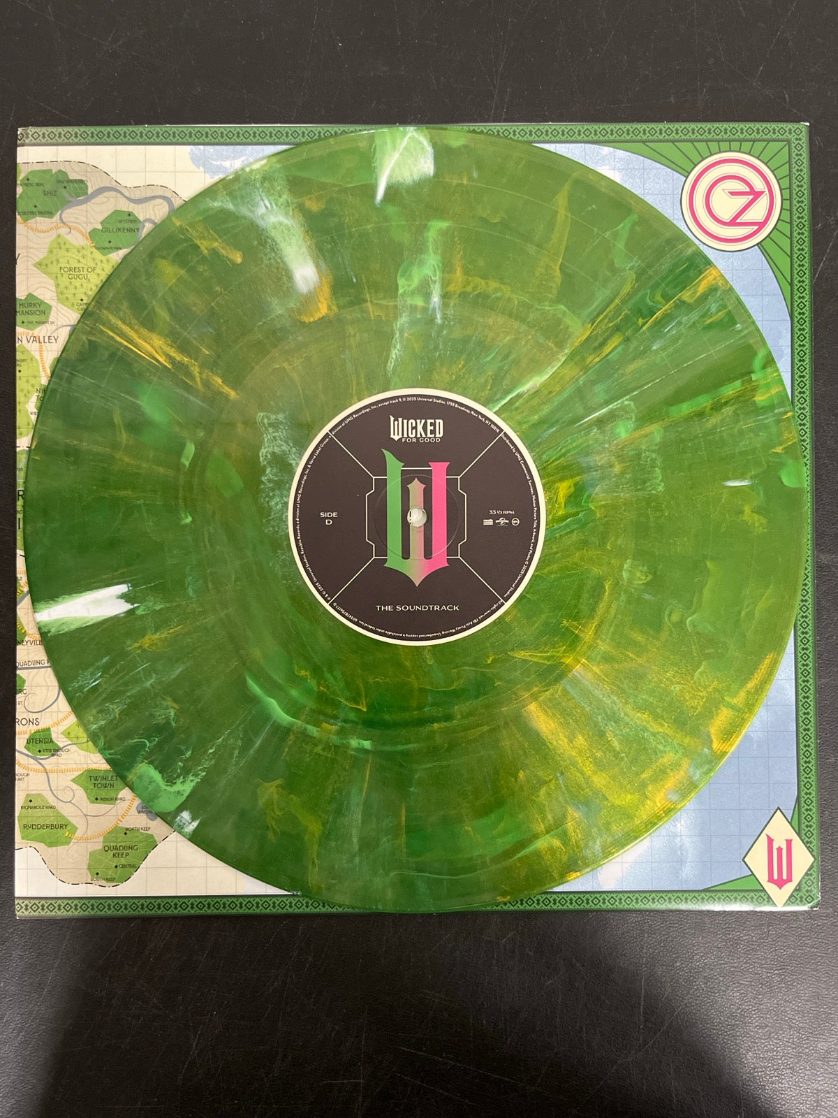 VINYL_2D - Wicked: For Good OST LE Pink / Green Vinyl USED NOT TESTED