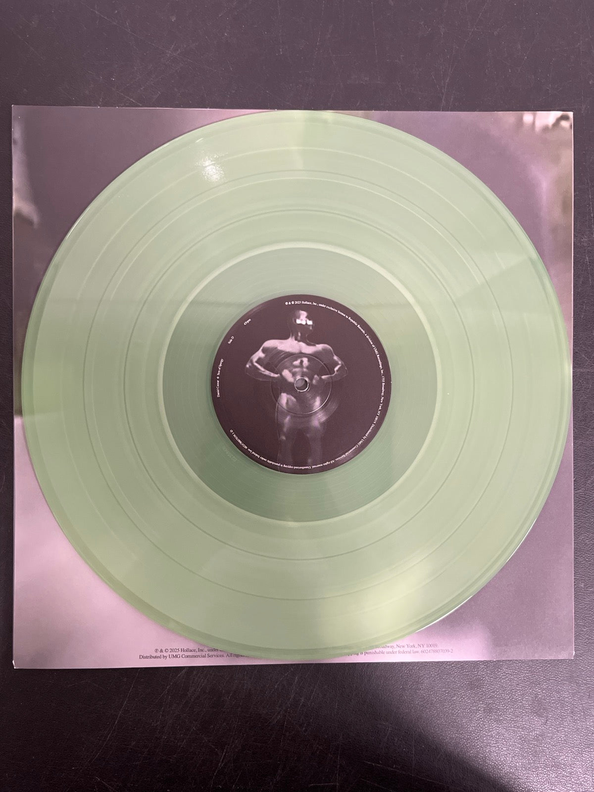 VINYL_2D - Daniel Caesar - Son of Spergy LE Coke Bottle Green Vinyl USED NOT TESTED