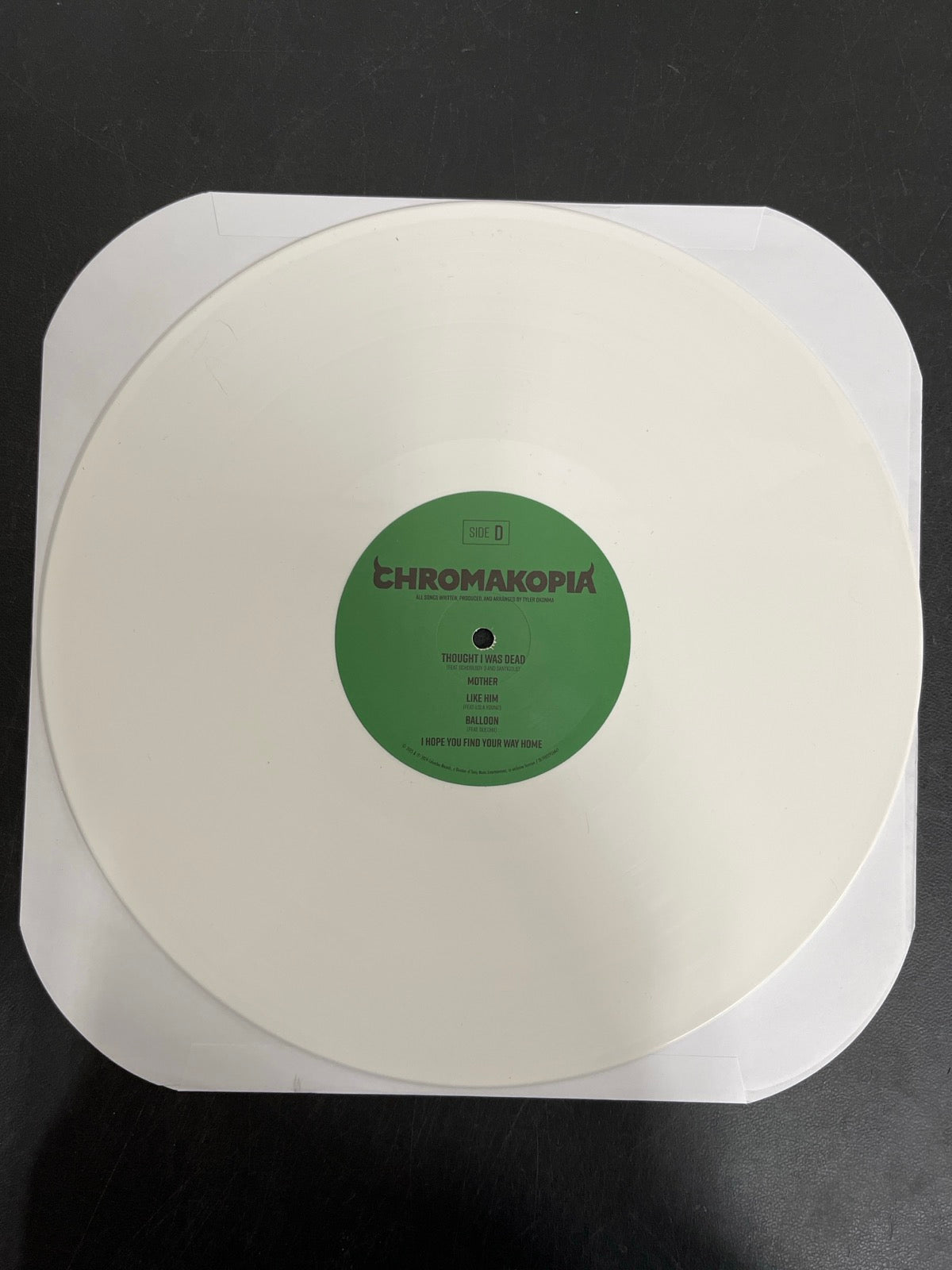 VINYL_2D - Tyler, the Creator - Chromakopia 180gm Deluxe Opaque White Vinyl USED NOT TESTED