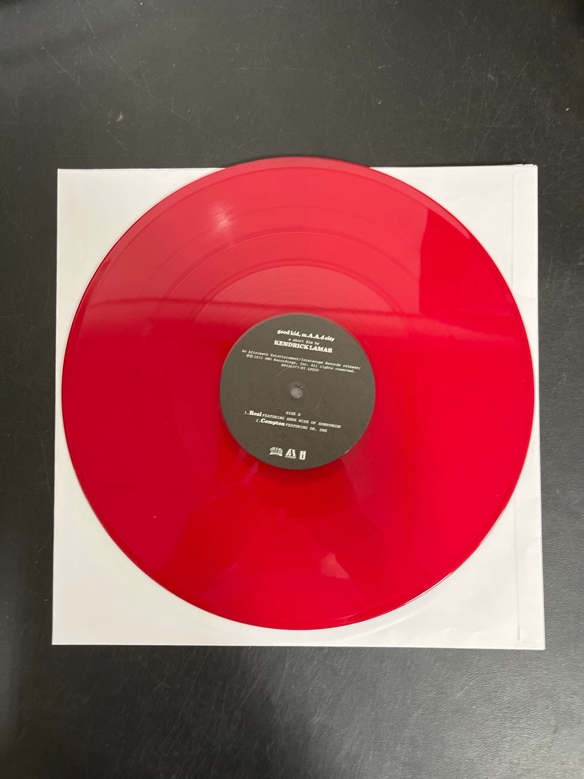 VINYL_2D - Kendrick Lamar - good kid, m.A.A.d city LE Red Vinyl USED NOT TESTED