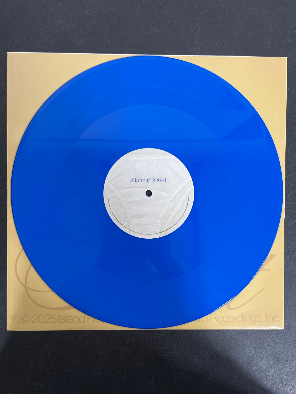 VINYL_2D - Sabrina Carpenter - Short N' Sweet LE Deluxe Ed. Blue Vinyl USED NOT TESTED