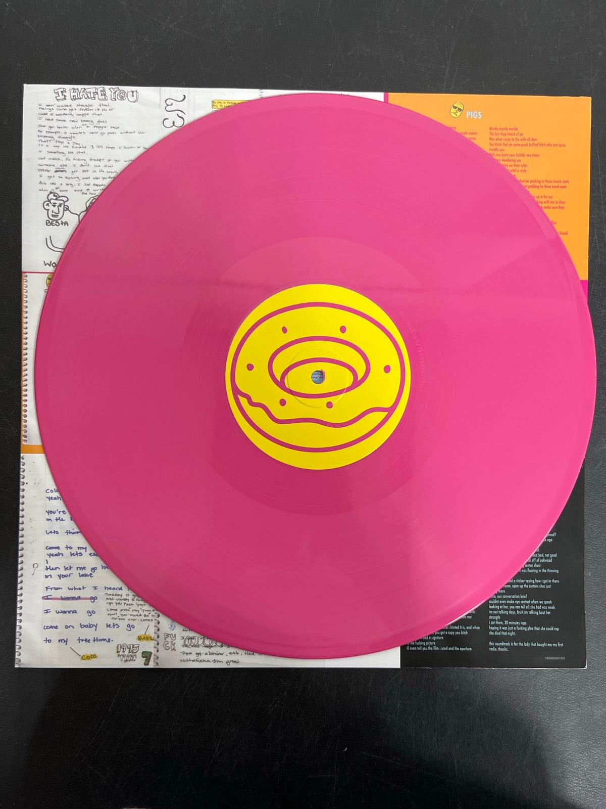 VINYL_2D - Tyler, The Creator - Wolf LE Pink Vinyl USED NOT TESTED