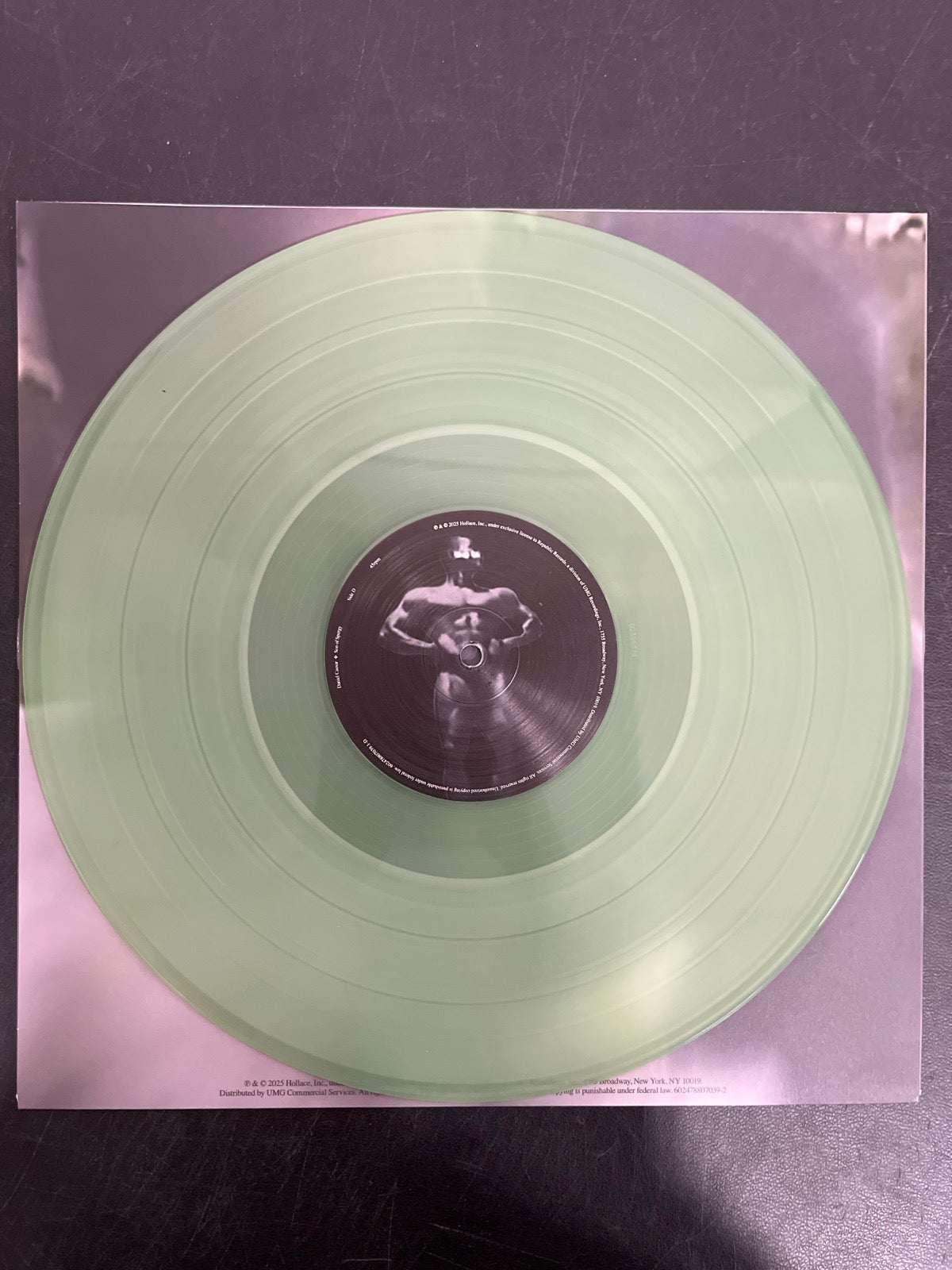 VINYL_2D - Daniel Caesar - Son of Spergy LE Coke Bottle Green Vinyl USED NOT TESTED