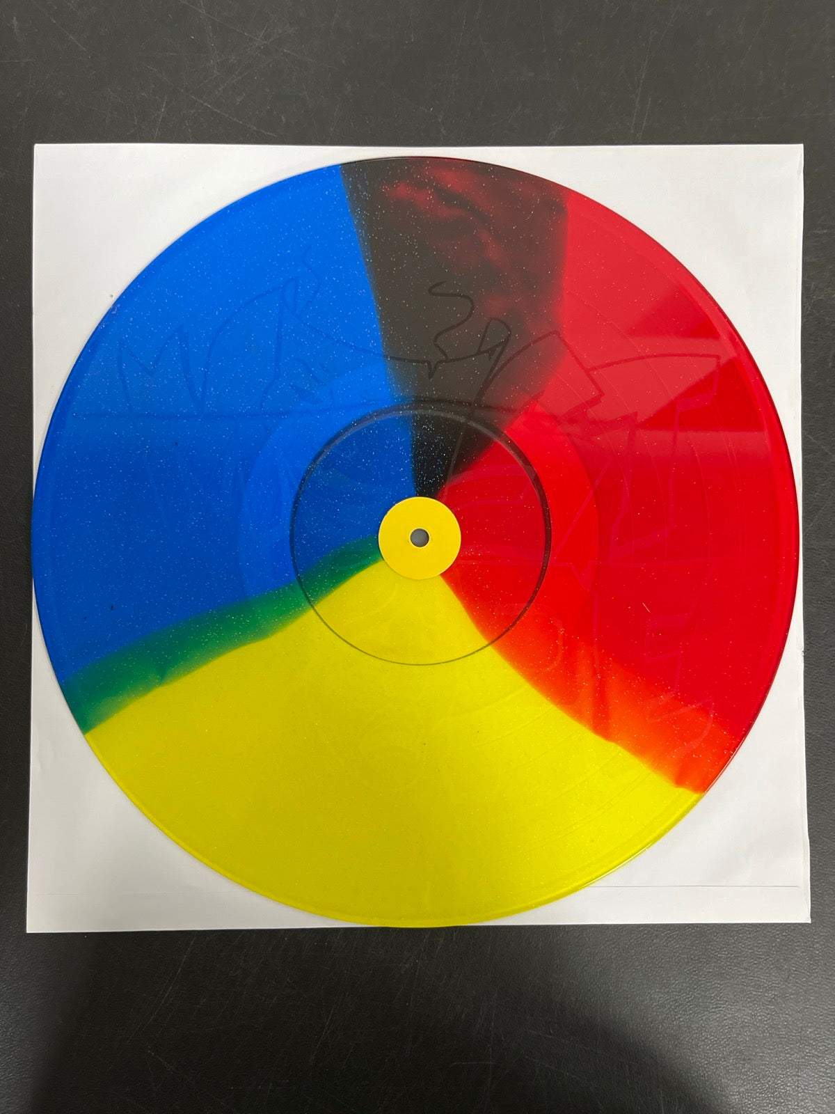 VINYL_2D - Mac Miller - K.I.D.S. LE Blue / Red / Yellow Vinyl USED NOT TESTED