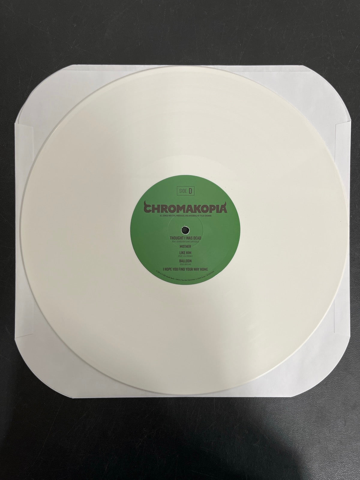 VINYL_2D - Tyler, the Creator - Chromakopia 180gm Deluxe Opaque White Vinyl USED NOT TESTED