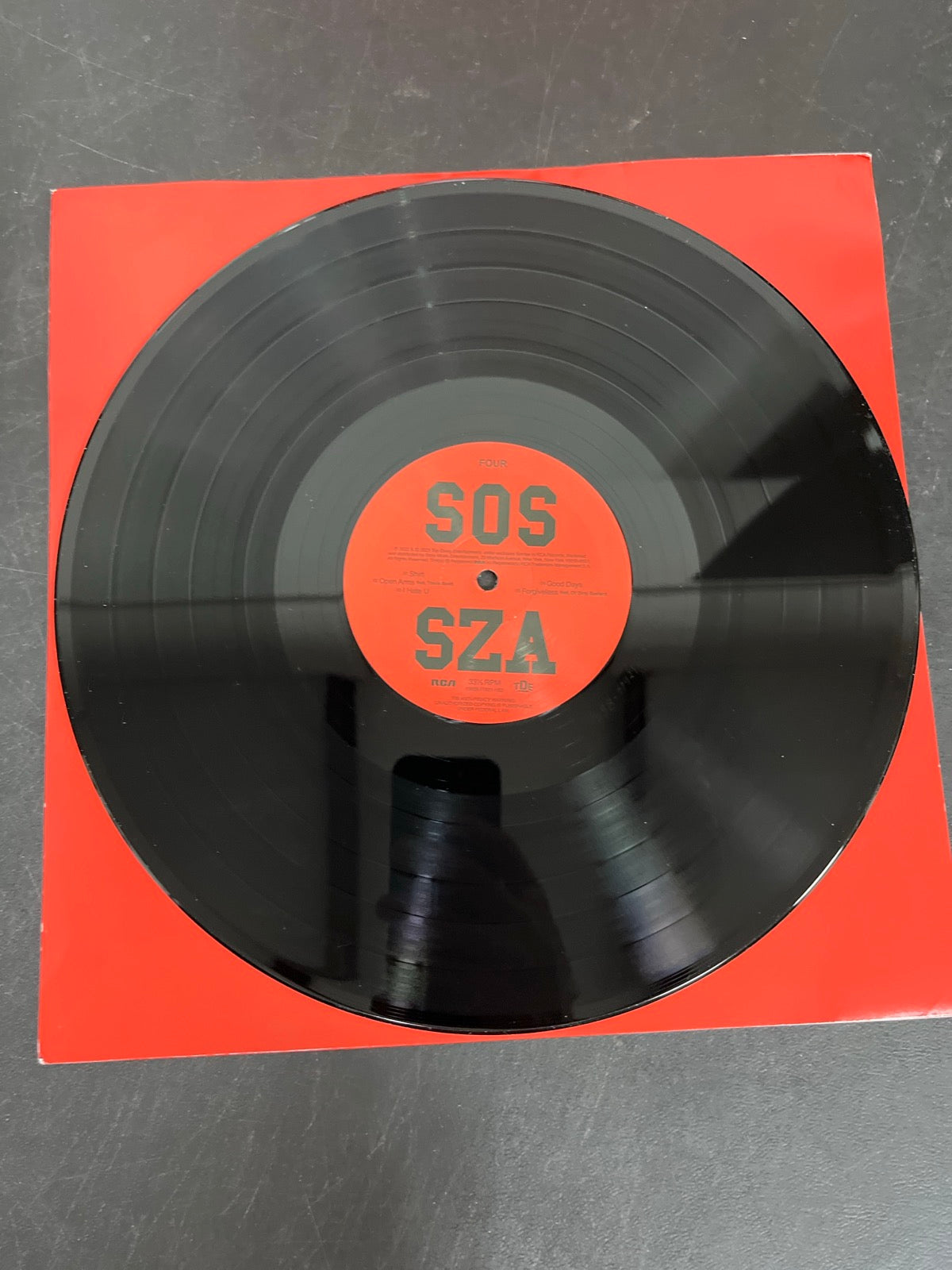 VINYL_2D - SZA - SOS LE Vinyl USED NOT TESTED