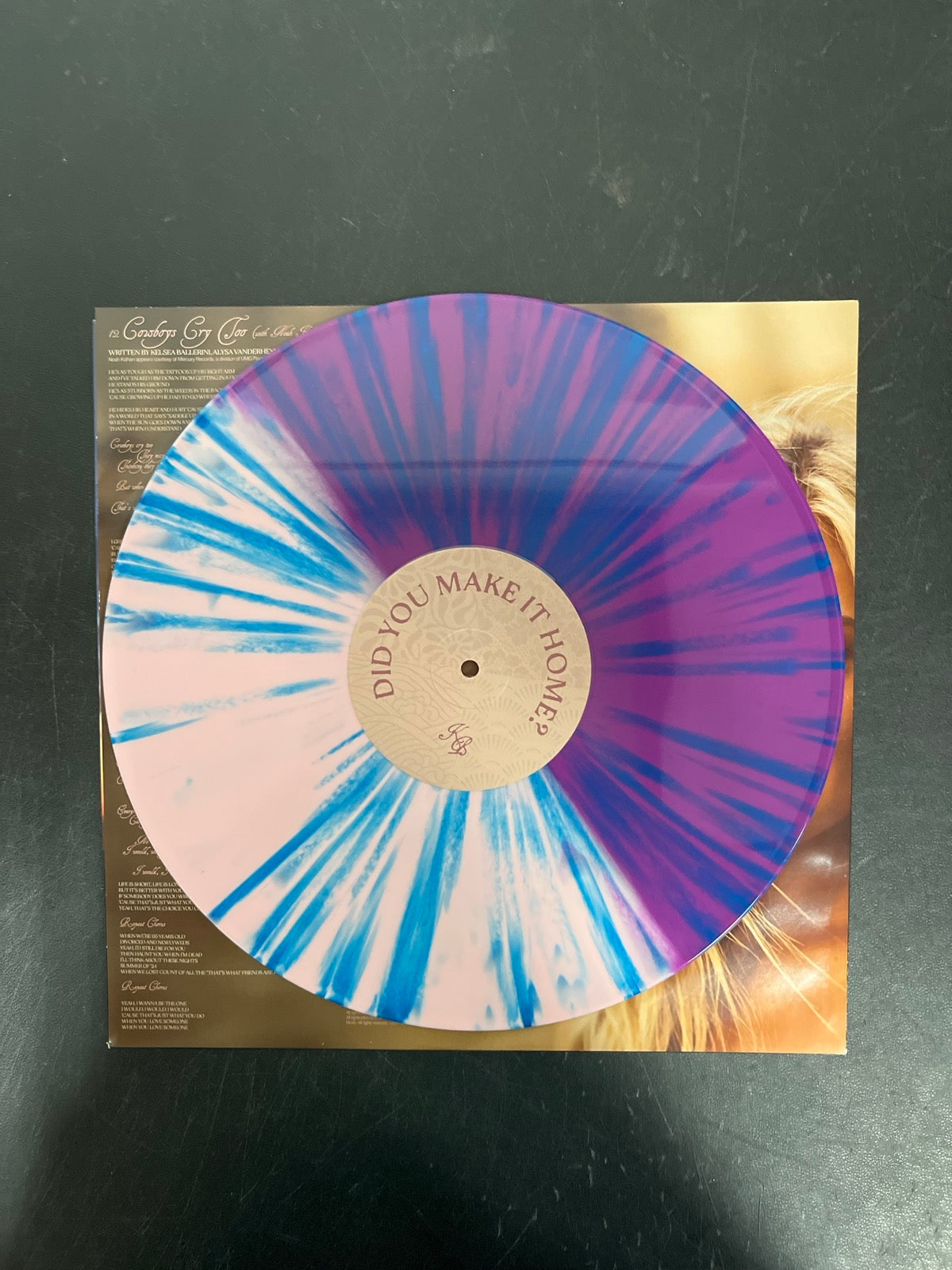VINYL_2D - Kelsea Ballerini - Patterns LE Uncharted Waters Vinyl USED NOT TESTED