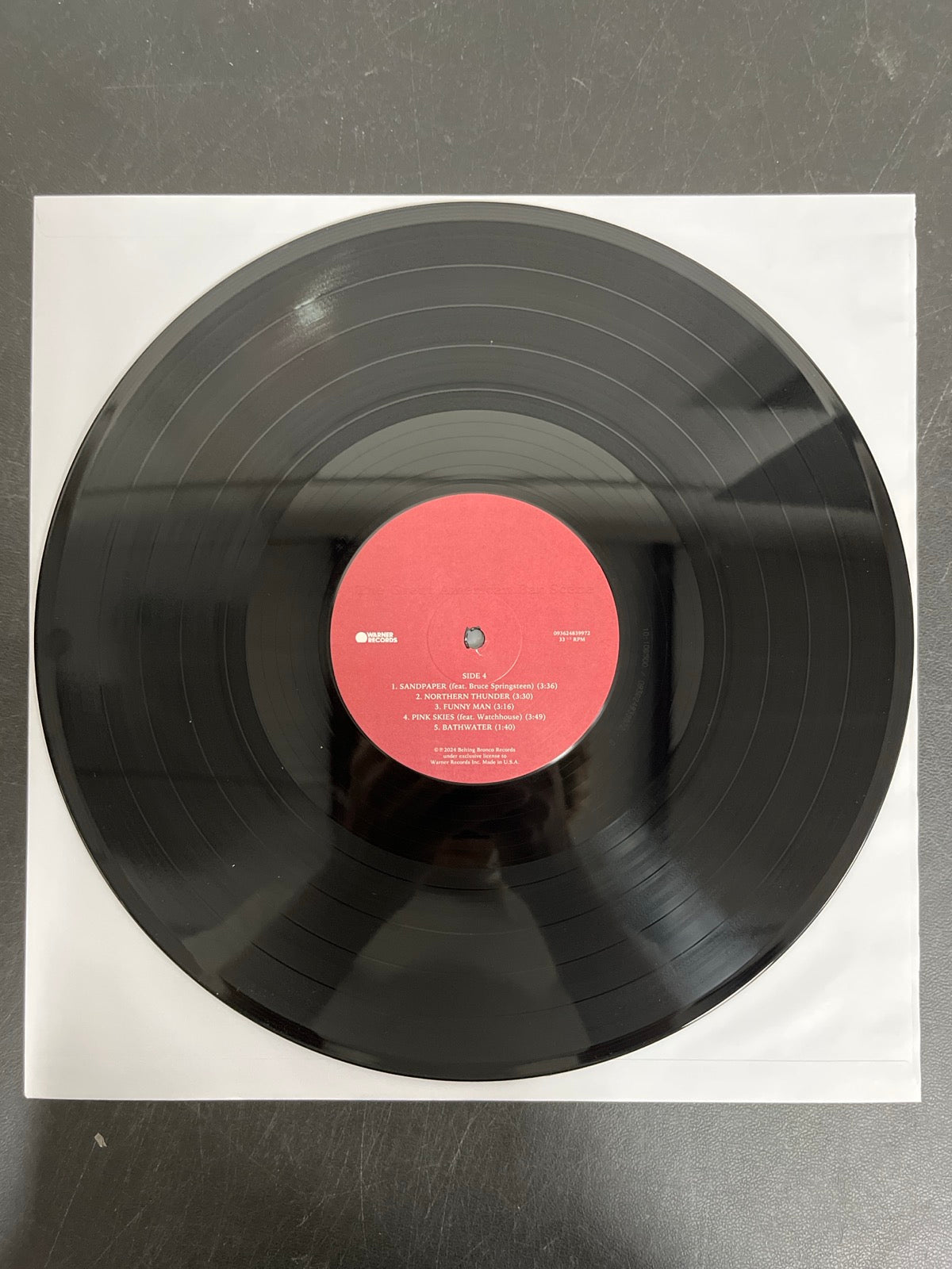 VINYL_2D - Zach Bryan - The Great American... Target Exclusive Vinyl USED NOT TESTED
