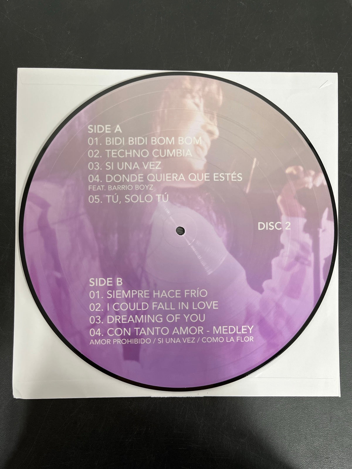 VINYL_2D - Selena - Ones Greatest Hits LE Picture Disc Vinyl USED NOT TESTED