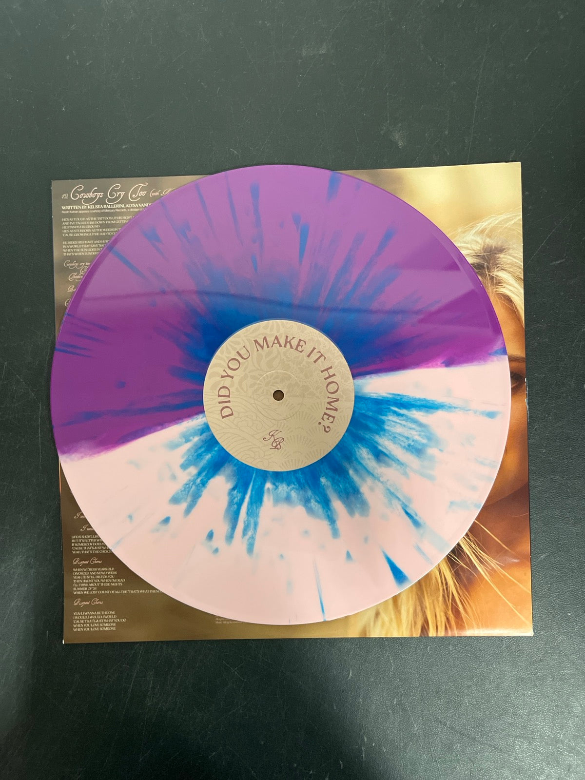 VINYL_2D - Kelsea Ballerini - Patterns LE Uncharted Waters Vinyl USED NOT TESTED